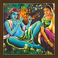 Radha Krishna Paintings (RK-2241)